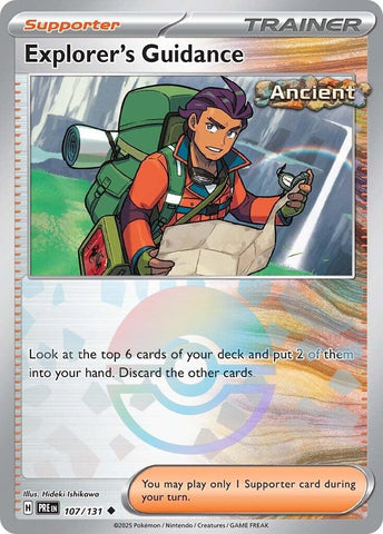 Image for Explorer's Guidance (Poke Ball Pattern) (107/131) [SV: Prismatic Evolutions]