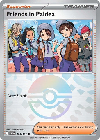 Image for Friends in Paldea - 109/131 (Poke Ball Pattern) (109/131) (PRE)