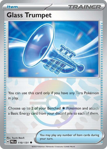 Image for Glass Trumpet (Poke Ball Pattern) (110/131) [SV: Prismatic Evolutions]