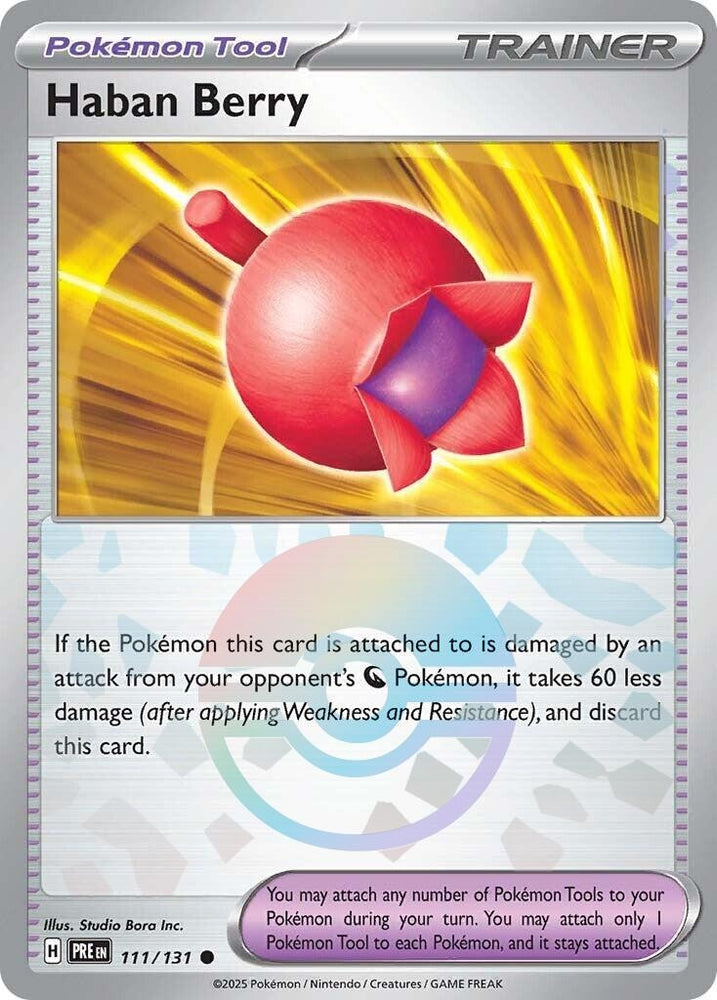 Image for Haban Berry (Poke Ball Pattern) (111/131) (PRE)