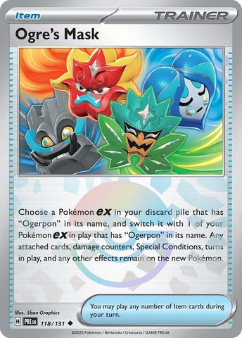 Image for Ogre's Mask (Poke Ball Pattern) (118/131) (PRE)