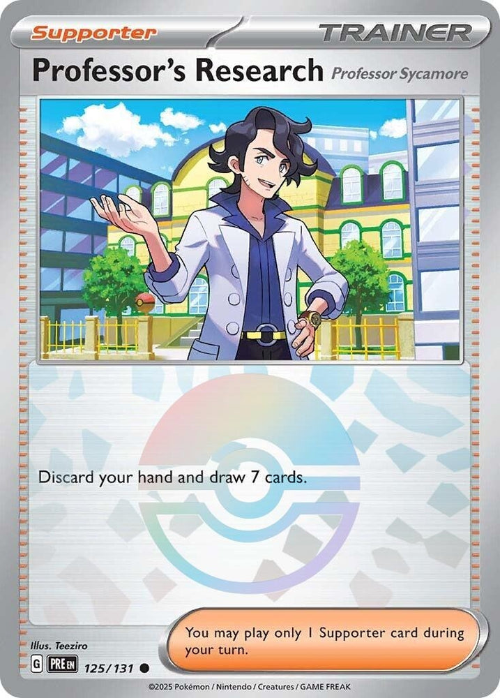 Image for Professor's Research [Professor Sycamore] (Poke Ball Pattern) (125/131) (PRE)