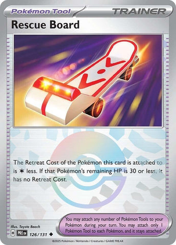 Image for Rescue Board (Poke Ball Pattern) (126/131) (PRE)