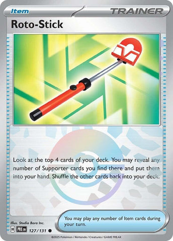 Image for Roto-Stick (Poke Ball Pattern) (127/131) (PRE)