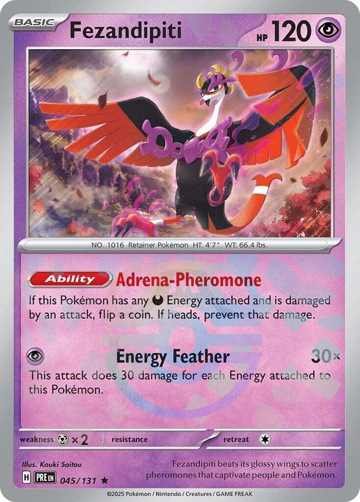 Image for Fezandipiti (Master Ball Pattern) (045/131) (PRE)