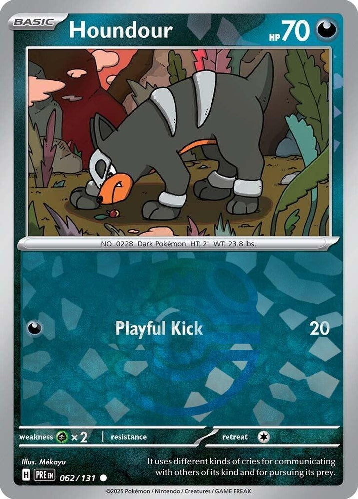 Image for Houndour (Master Ball Pattern) (062/131) [SV: Prismatic Evolutions]