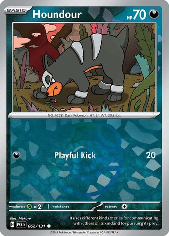 Image for Houndour (Master Ball Pattern) (062/131) [SV: Prismatic Evolutions]