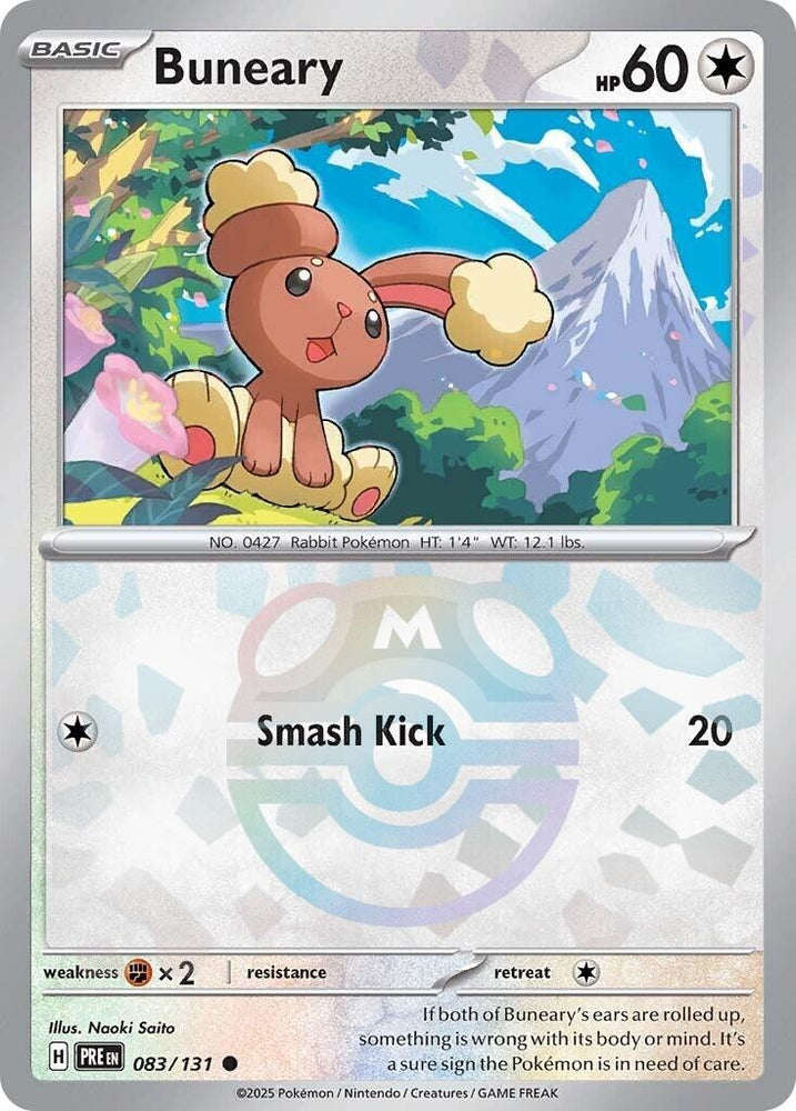 Image for Buneary (Master Ball Pattern) (083/131) [SV: Prismatic Evolutions]
