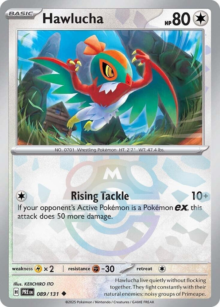 Image for Hawlucha (Master Ball Pattern) (089/131) [SV: Prismatic Evolutions]