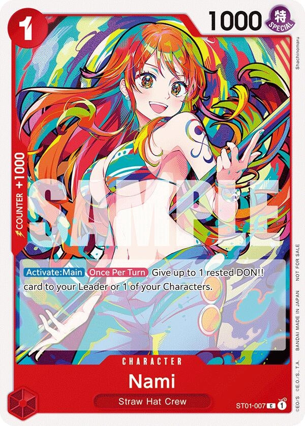 Nami (2025 New Year Event) (ST01-007) (One Piece Promotion Cards)