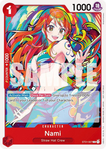 Nami (2025 New Year Event) (ST01-007) (One Piece Promotion Cards)