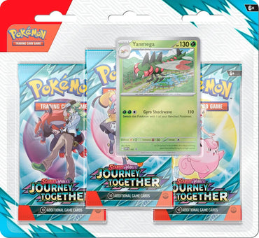 Image for Journey Together 3 Pack Blister [Yanmega] [SV: Journey Together]
