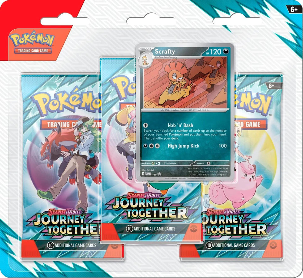 Image for Journey Together 3 Pack Blister [Scrafty] [SV: Journey Together]
