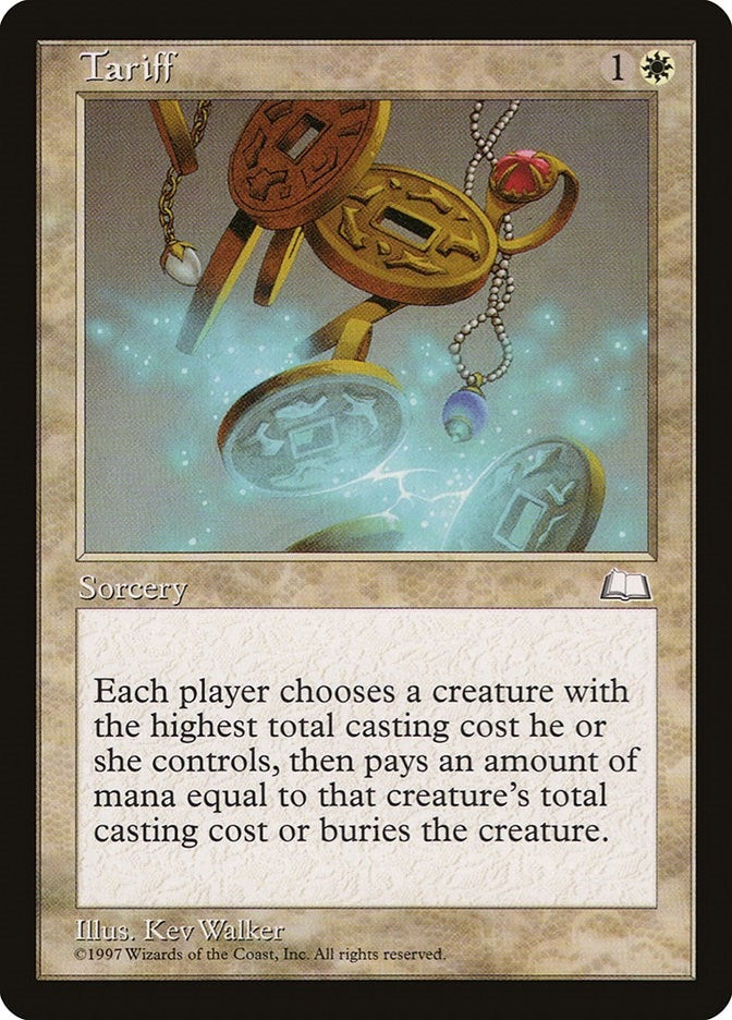 Image for Tariff - Magic: The Gathering