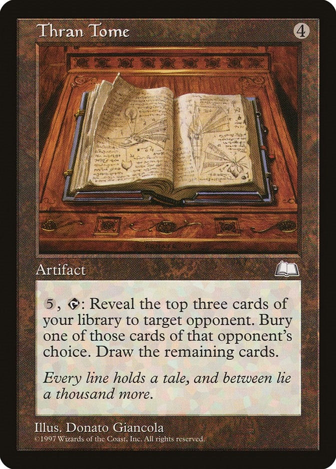 Image for Thran Tome - Magic: The Gathering