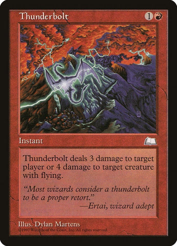 Image for Thunderbolt - Magic: The Gathering