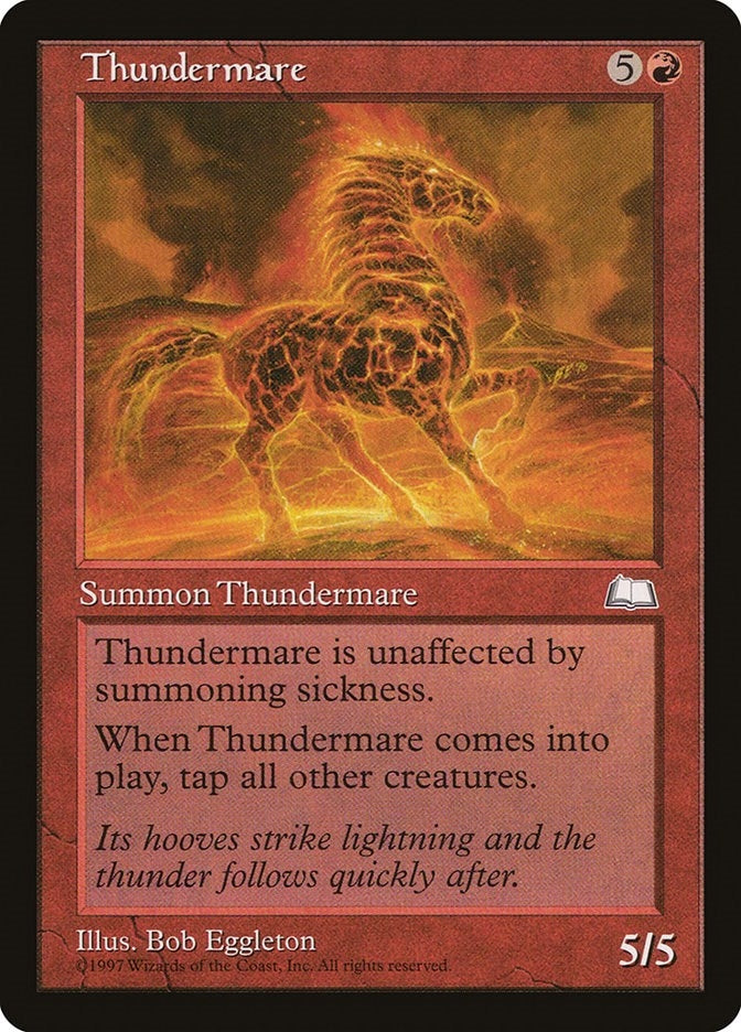Image for Thundermare - Magic: The Gathering