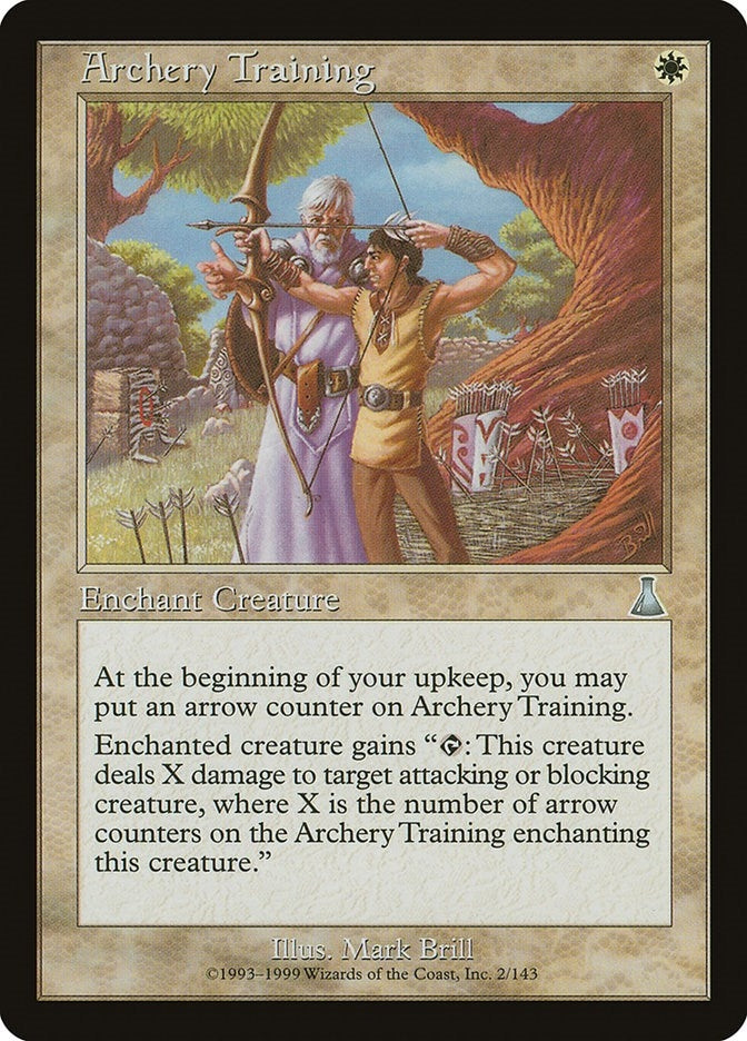 Image for Archery Training (2) [Urza's Destiny]