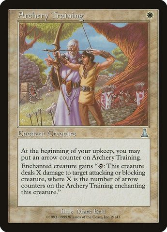 Image for Archery Training (2) [Urza's Destiny]