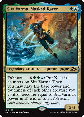 Image for Sita Varma, Masked Racer (223) (DFT)