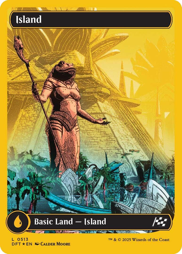 Image for Island (0513) (First-Place Foil) (513) (DFT)