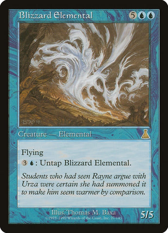 Image for Blizzard Elemental (27) [Urza's Destiny]