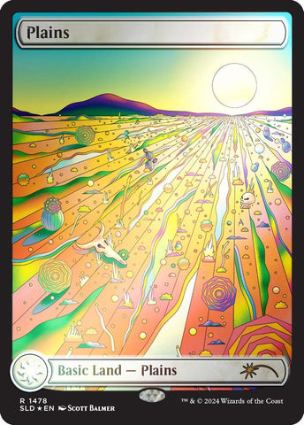 Image for Plains (1478) (Rainbow Foil) (1478) [Secret Lair Drop Series]