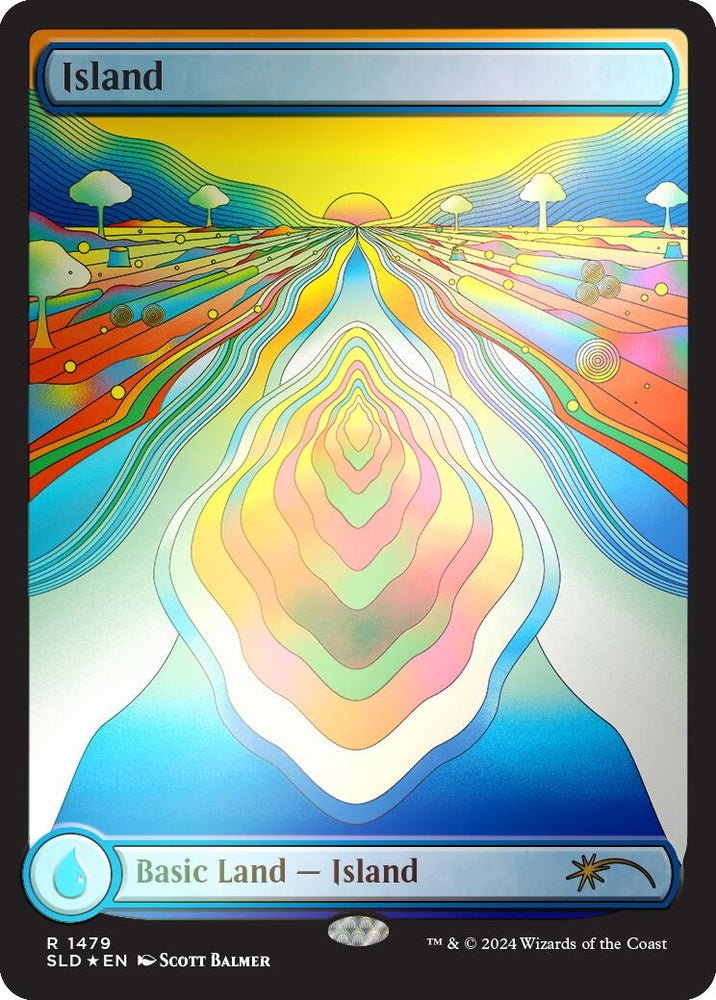 Image for Island (1479) (Rainbow Foil) (1479) [Secret Lair Drop Series]