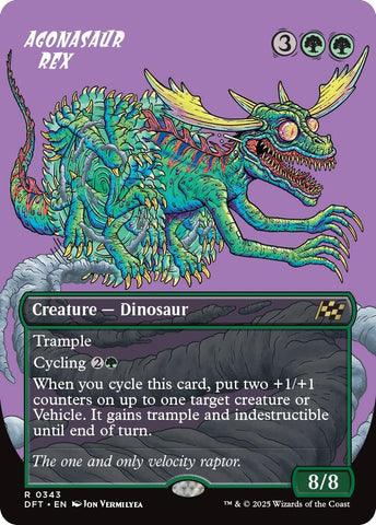 Image for Agonasaur Rex (Borderless) (343) (DFT)