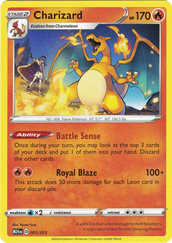 Image for Charizard (001/015) - Pokemon