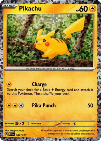 Image for Pikachu (002/015) - Pokemon