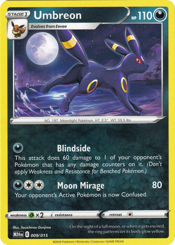 Image for Umbreon (009/015) - Pokemon