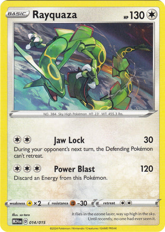Image for Rayquaza (014/015) - Pokemon