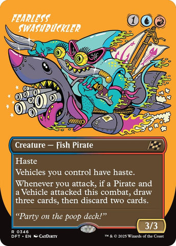 Image for Fearless Swashbuckler (borderless) (346) (DFT)