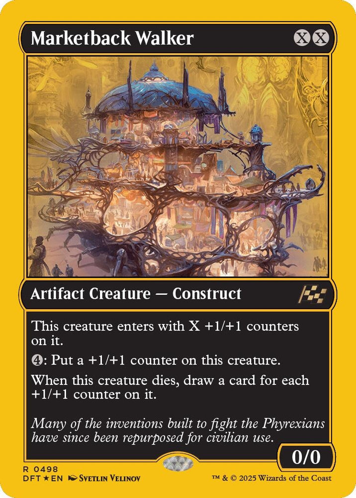 Image for Marketback Walker (First-Place Foil) (498) (DFT)