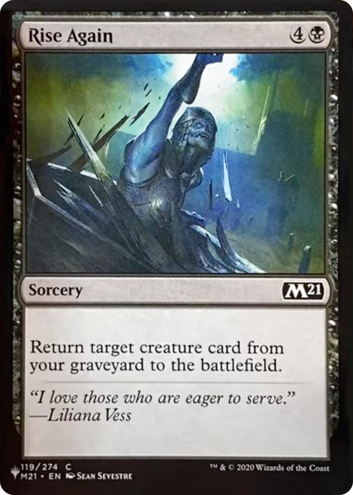 Image for Rise Again (119) [LIST]