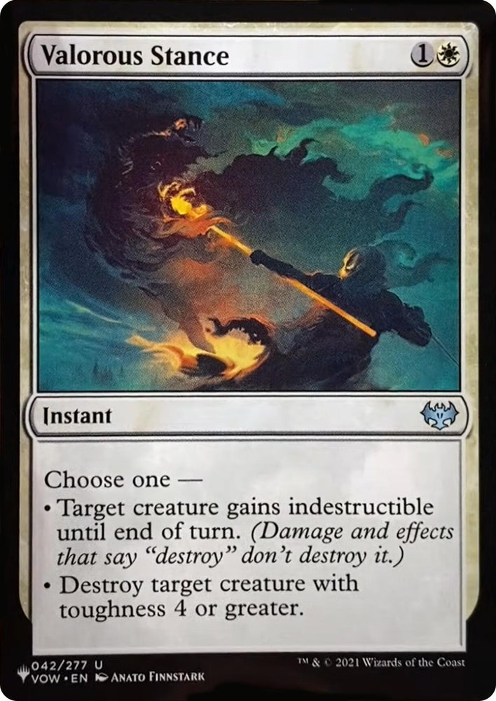Image for Valorous Stance (VOW) (42) [LIST]
