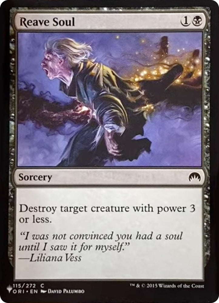 Image for Reave Soul (115) [LIST]