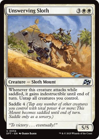 Image for Unswerving Sloth (34) (DFT)
