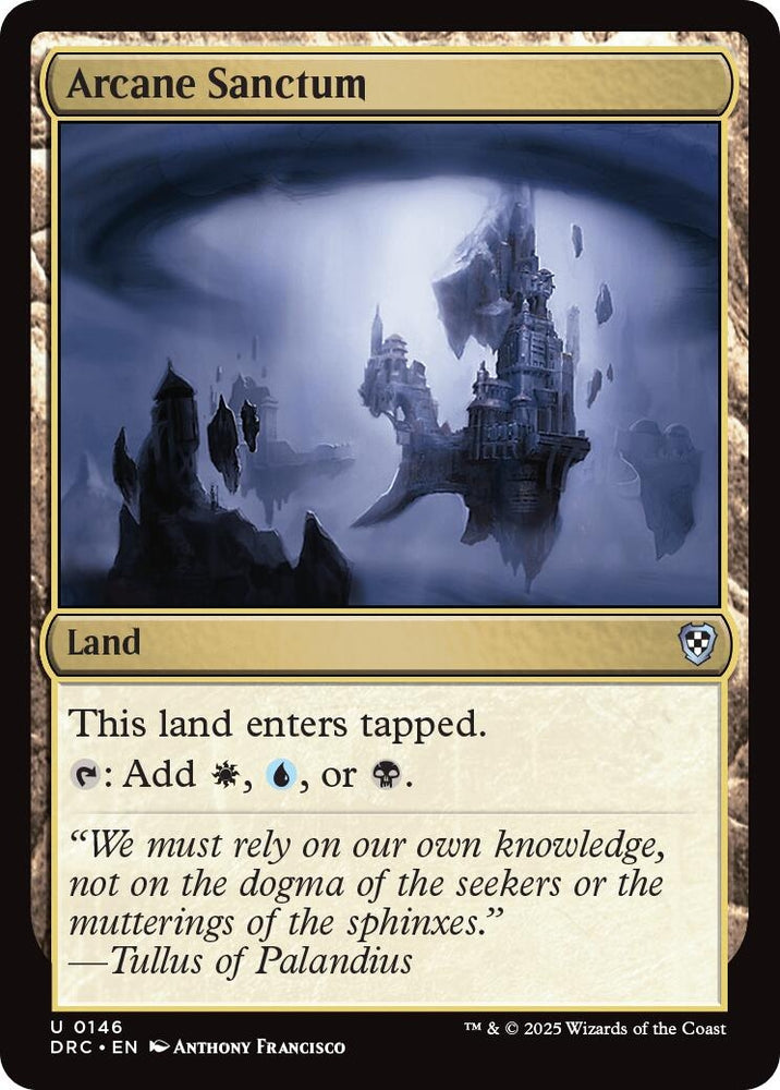 Image for Arcane Sanctum (146) [Commander: Aetherdrift]
