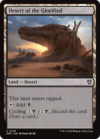 Image for Desert of the Glorified (149) [Commander: Aetherdrift]