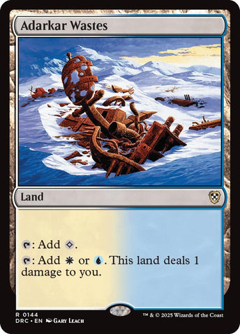 Image for Adarkar Wastes (144) [Commander: Aetherdrift]
