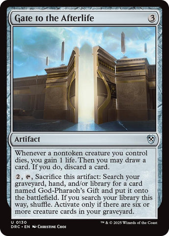 Image for Gate to the Afterlife (130) [Commander: Aetherdrift]