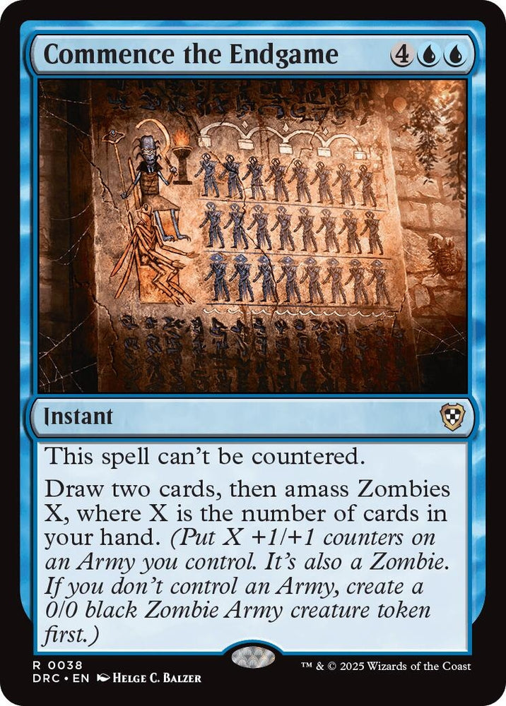 Image for Commence the Endgame (38) [Commander: Aetherdrift]