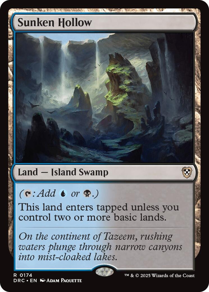 Image for Sunken Hollow (174) [Commander: Aetherdrift]