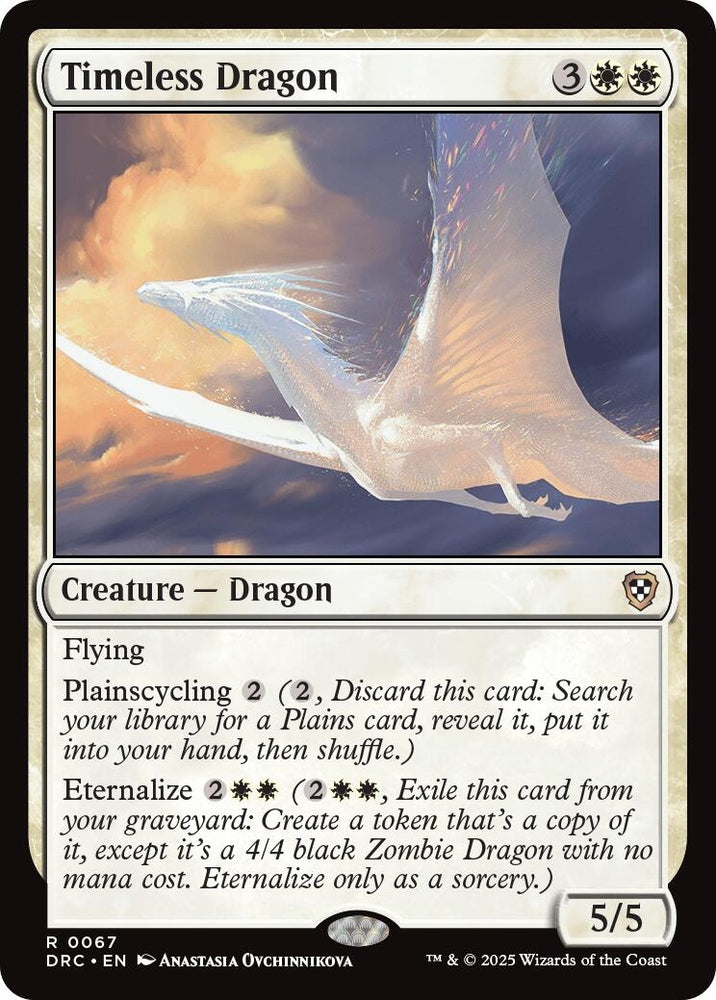 Image for Timeless Dragon (67) [Commander: Aetherdrift]