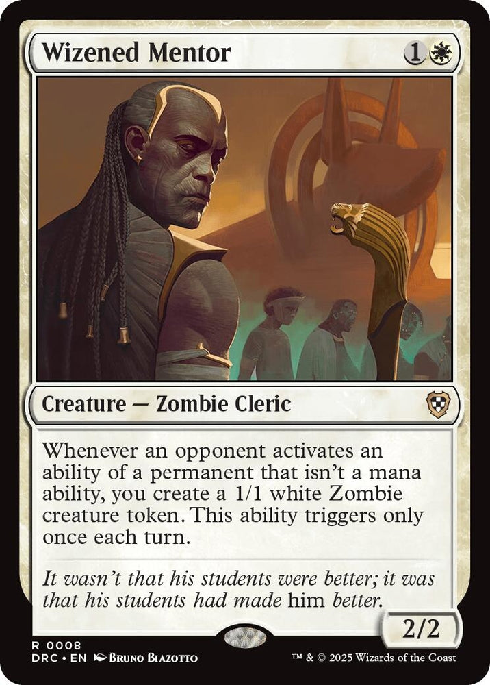 Image for Wizened Mentor (8) [Commander: Aetherdrift]