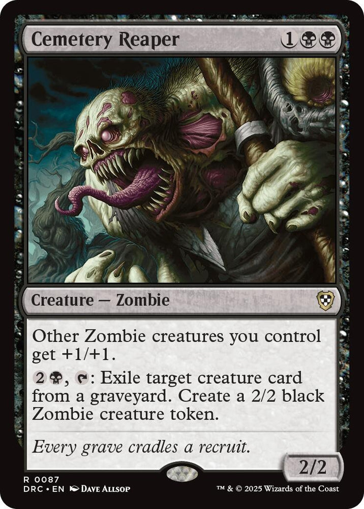 Image for Cemetery Reaper (87) [Commander: Aetherdrift]