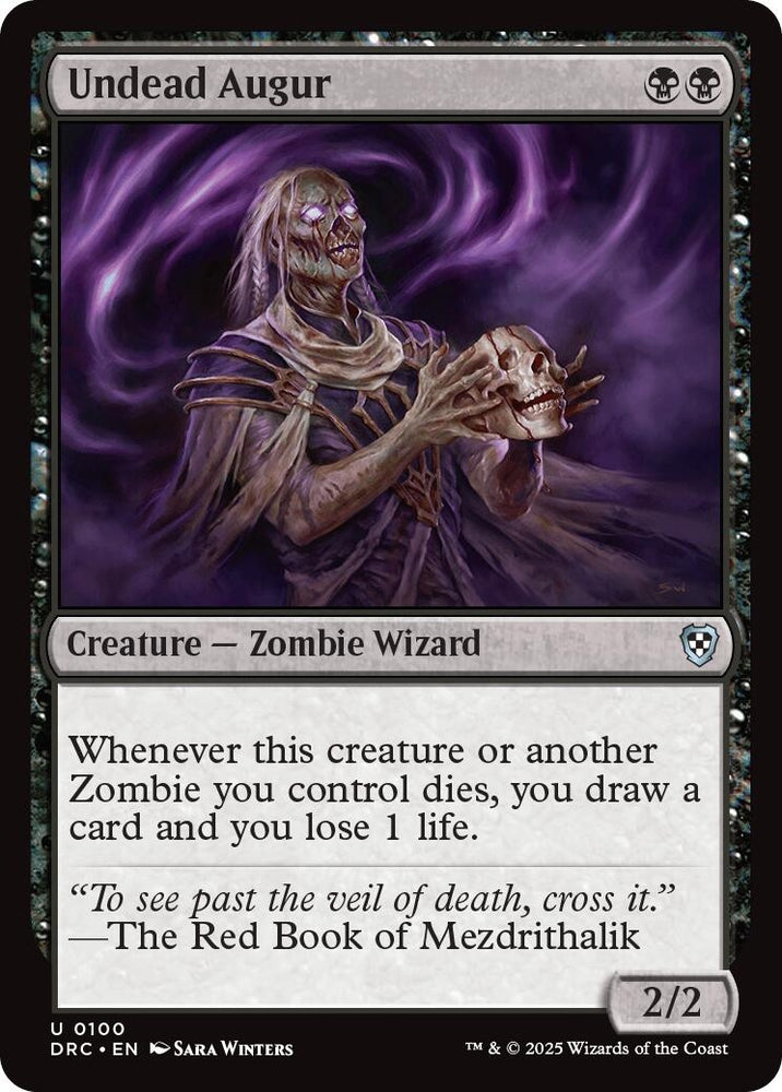 Image for Undead Augur (100) [Commander: Aetherdrift]