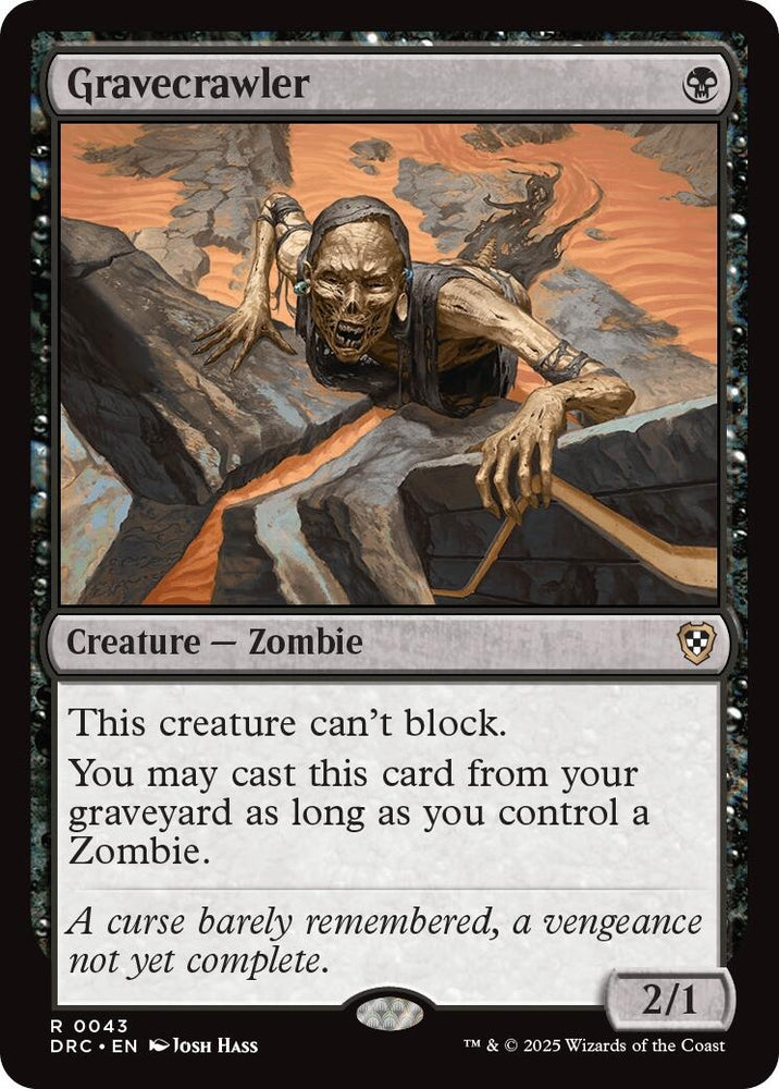 Image for Gravecrawler (43) [Commander: Aetherdrift]